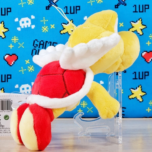 All Star Collection RED KOOPA PARATROOPER 6" #22 Nintendo Gaming Plush Toy NWT - Picture 4 of 12